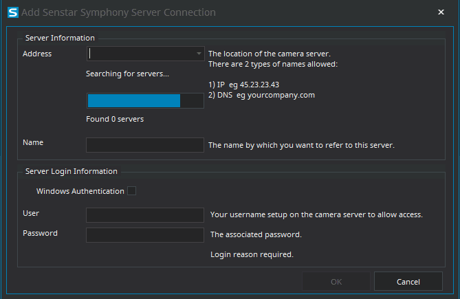 Senstar Client Login